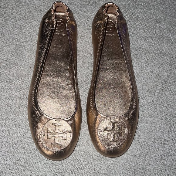 Tory Burch Flats - Minnie Pavé Ballet Flat - Picture 1 of 7